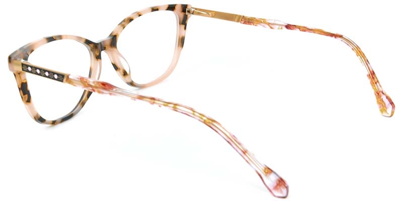 Picture of Cat Eye Acetate+Metal Muticolor Glasses