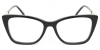 Picture of Cat Eye Acetate+Metal Black Glasses