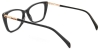 Picture of Cat Eye Acetate+Metal Black Glasses