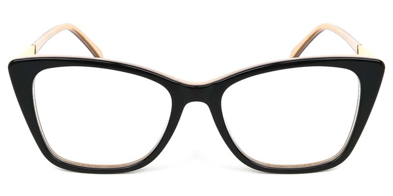 Picture of Cat Eye Acetate+Metal Muticolor Glasses
