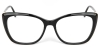 Picture of Cat Eye Acetate+Metal Black Glasses