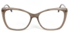 Picture of Cat Eye Acetate+Metal Brown Glasses