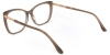 Picture of Cat Eye Acetate+Metal Brown Glasses