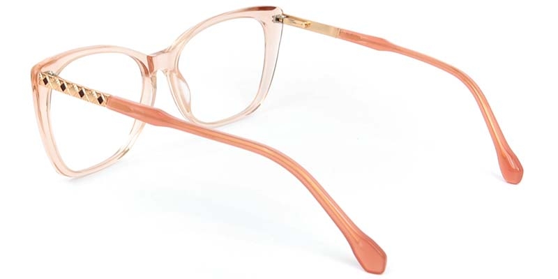 Picture of Cat Eye Acetate+Metal Pink Glasses