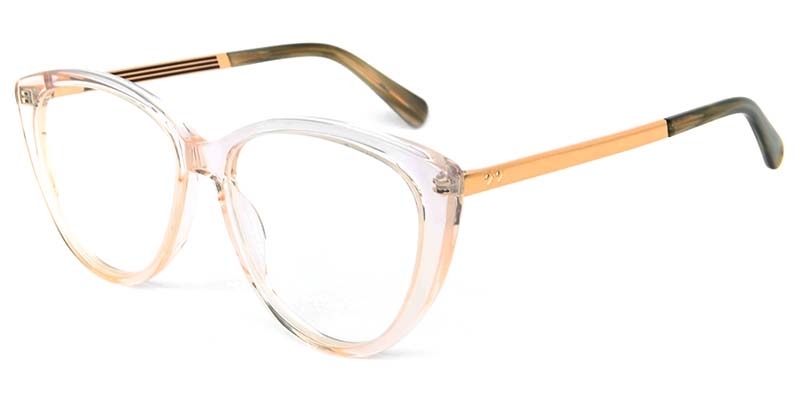 Picture of Cat Eye Acetate+Metal Pink Glasses