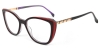 Picture of Cat Eye Acetate+Metal Muticolor Glasses