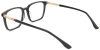 Picture of Square Acetate+Metal Black Glasses