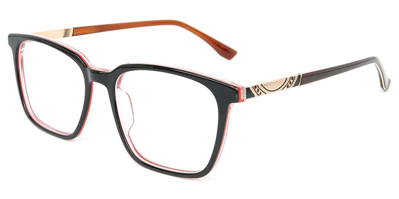 Zest​ Glasses Black_Red