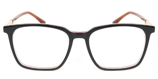 Square Acetate+Metal Muticolor Glasses