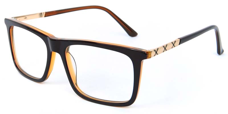 Vigor​ Glasses Black_Yellow