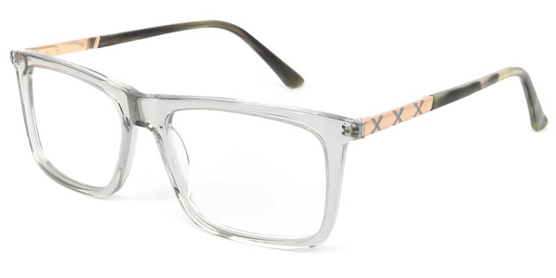 Picture of Square Acetate+Metal Gray Glasses