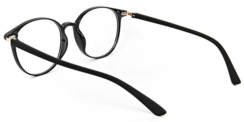 Picture of Oval TR90 Black Glasses