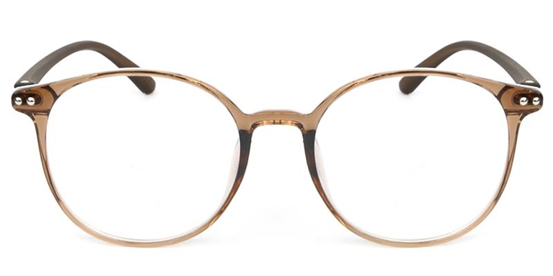 Picture of Oval TR90 Brown Glasses