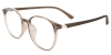 Picture of Oval TR90 Brown Glasses