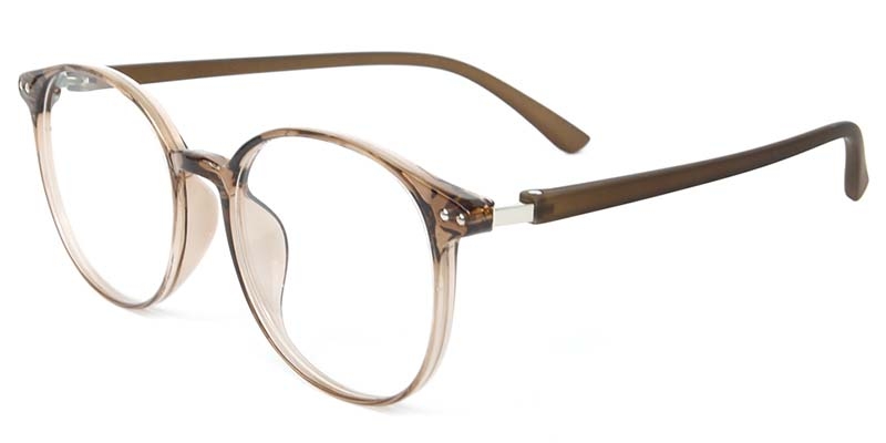 Picture of Oval TR90 Brown Glasses