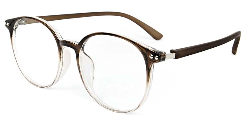 Clarity​ Glasses Transparent_Brown