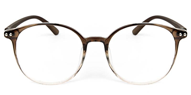 Picture of Oval TR90 Brown Glasses