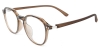 Picture of Oval TR90 Brown Glasses