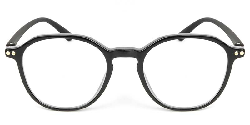 Picture of Oval TR90 Black Glasses