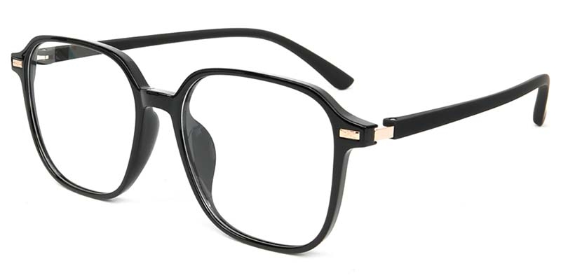 Picture of Square TR90 Black Glasses