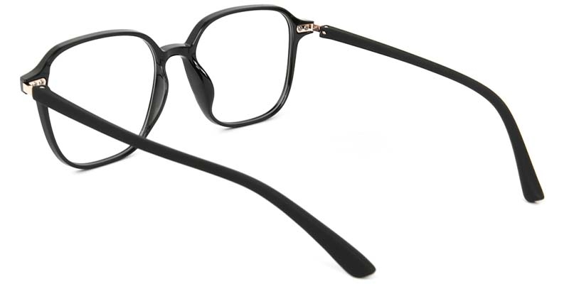 Picture of Square TR90 Black Glasses