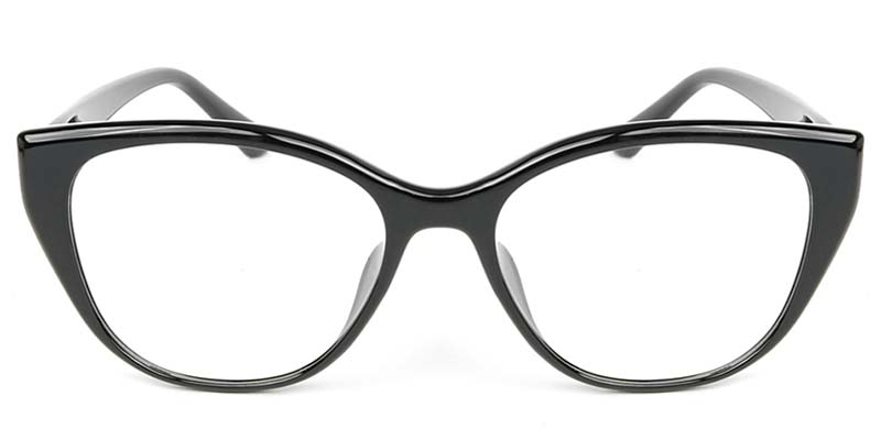 Cat Eye Glasses Black