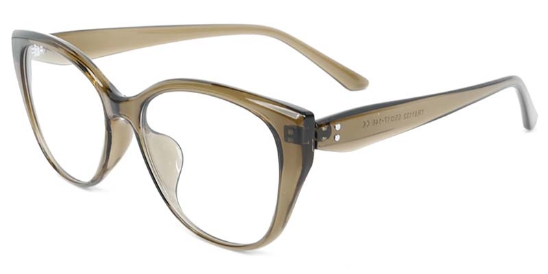 Picture of Cat Eye TR90 Brown Glasses