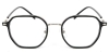 Picture of Geometric TR+Metal Black Glasses