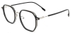 Picture of Geometric TR+Metal Black Glasses