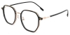 Picture of Geometric TR+Metal Black Glasses