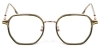 Picture of Geometric TR+Metal Green Glasses