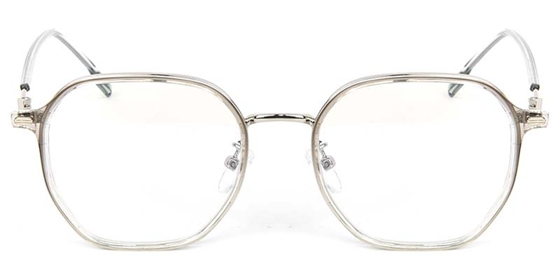 Picture of Geometric TR+Metal Gray Glasses