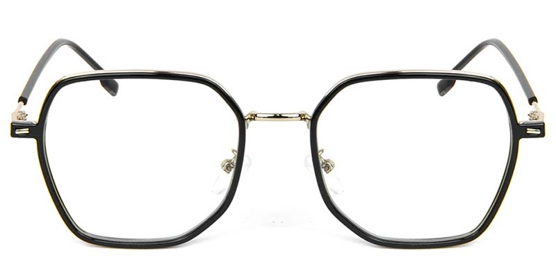 Picture of Geometric TR+Metal Black Glasses