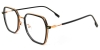 Picture of Geometric TR+Metal Black Glasses