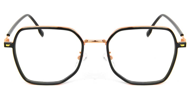 Picture of Geometric TR+Metal Black Glasses