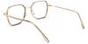 Picture of Geometric TR+Metal Green Glasses