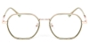 Picture of Geometric TR+Metal Green Glasses