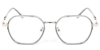 Picture of Geometric TR+Metal Gray Glasses