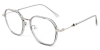 Picture of Geometric TR+Metal Gray Glasses