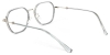 Picture of Geometric TR+Metal Gray Glasses