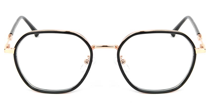 Picture of Geometric TR+Metal Black Glasses