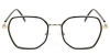 Picture of Geometric TR+Metal Black Glasses