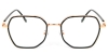Picture of Geometric TR+Metal Black Glasses