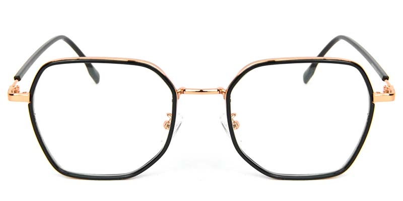 Picture of Geometric TR+Metal Black Glasses