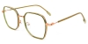 Picture of Geometric TR+Metal Green Glasses