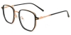Picture of Geometric TR+Metal Black Glasses