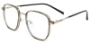 Picture of Geometric TR+Metal Gray Glasses
