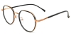 Picture of Geometric TR+Metal Black Glasses