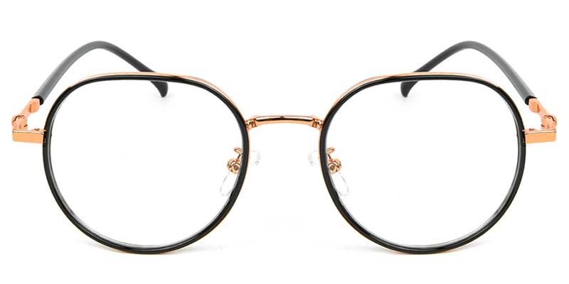 Picture of Geometric TR+Metal Black Glasses