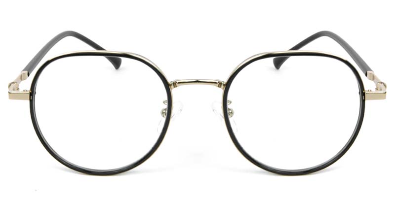 Geometric Glasses Black